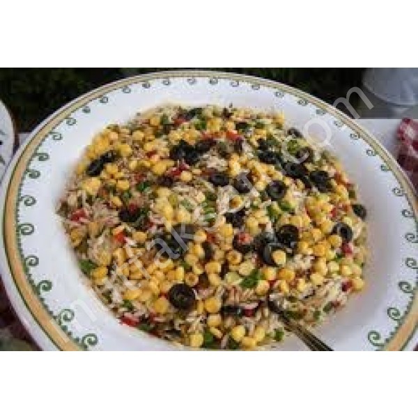 Şehriyeli mısırlı salata
