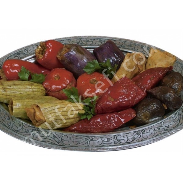 Gaziantep usulü,patlıcan biber kabak ve domates dolma
