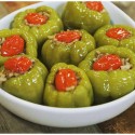 Zeytinyağlı biber dolma