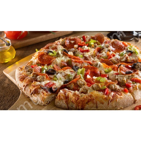 Lavaş karışık pizza