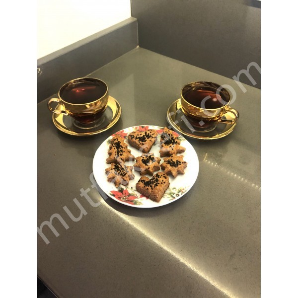 Mahlepli tuzlu kurabiye