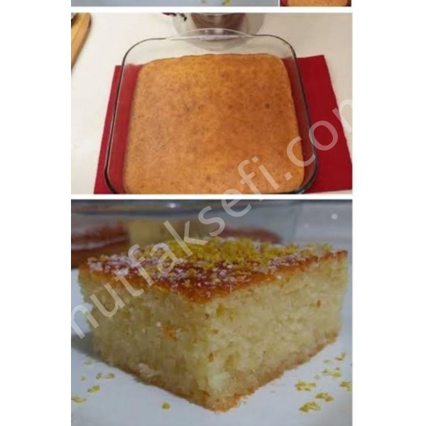 Irmikli revani tatlısı
