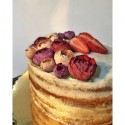 Naked cake doğum günü pastası