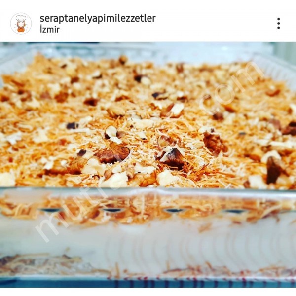 Kadayıflı muhallebi